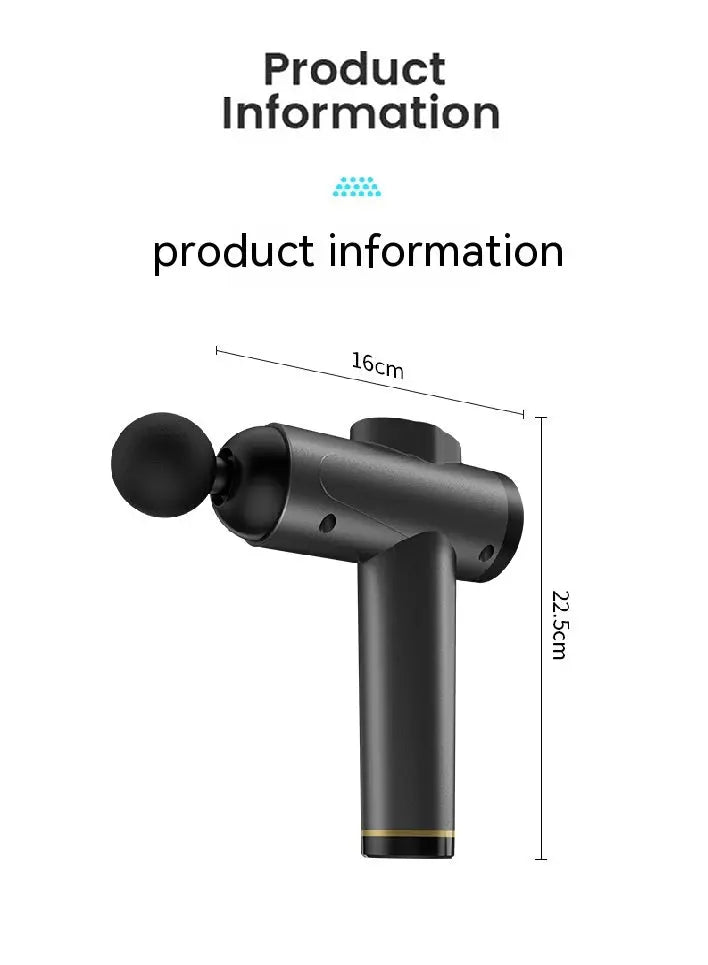 Deep Tissue Massage Gun - Percussion Muscle Recovery Tool Stabilix