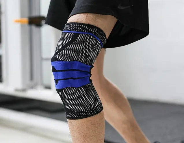 Compression Knee Brace with Anti-Slip Silicone - Knee Sleeve Stabilix