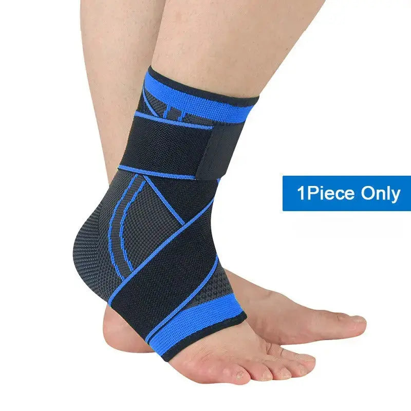 Breathable Nylon Ankle Brace - Compression Sleeve for Stability Stabilix