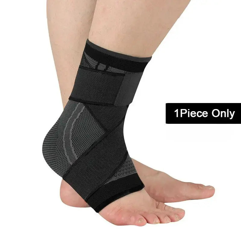 Breathable Nylon Ankle Brace - Compression Sleeve for Stability Stabilix
