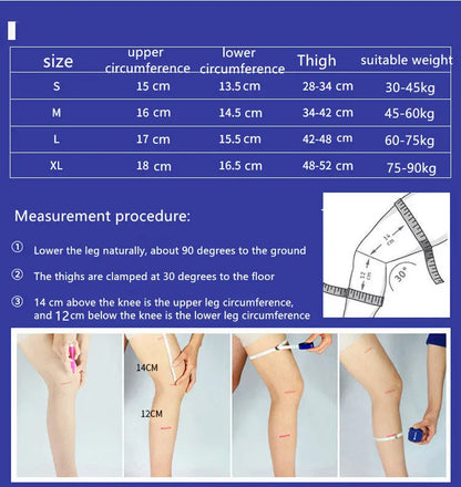 Compression Knee Brace with Anti-Slip Silicone - Knee Sleeve Stabilix