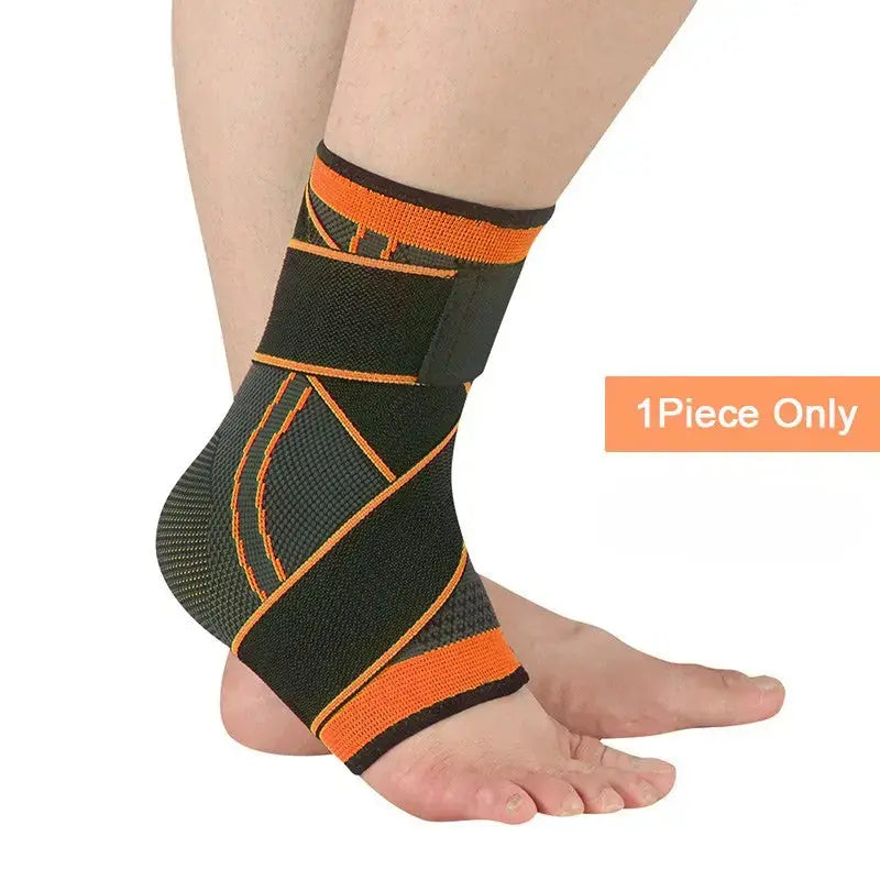 Breathable Nylon Ankle Brace - Compression Sleeve for Stability Stabilix