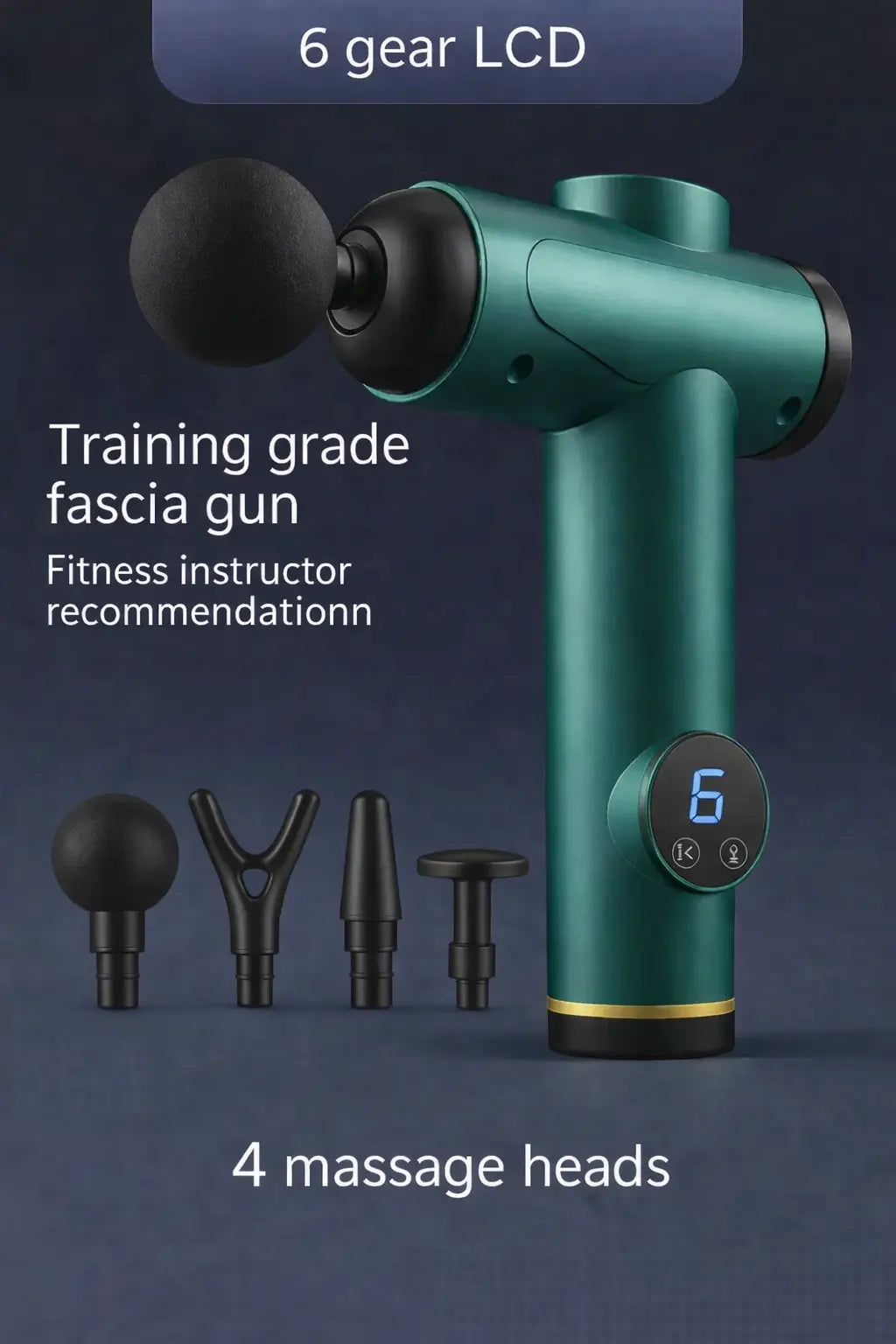 Deep Tissue Massage Gun - Percussion Muscle Recovery Tool Stabilix