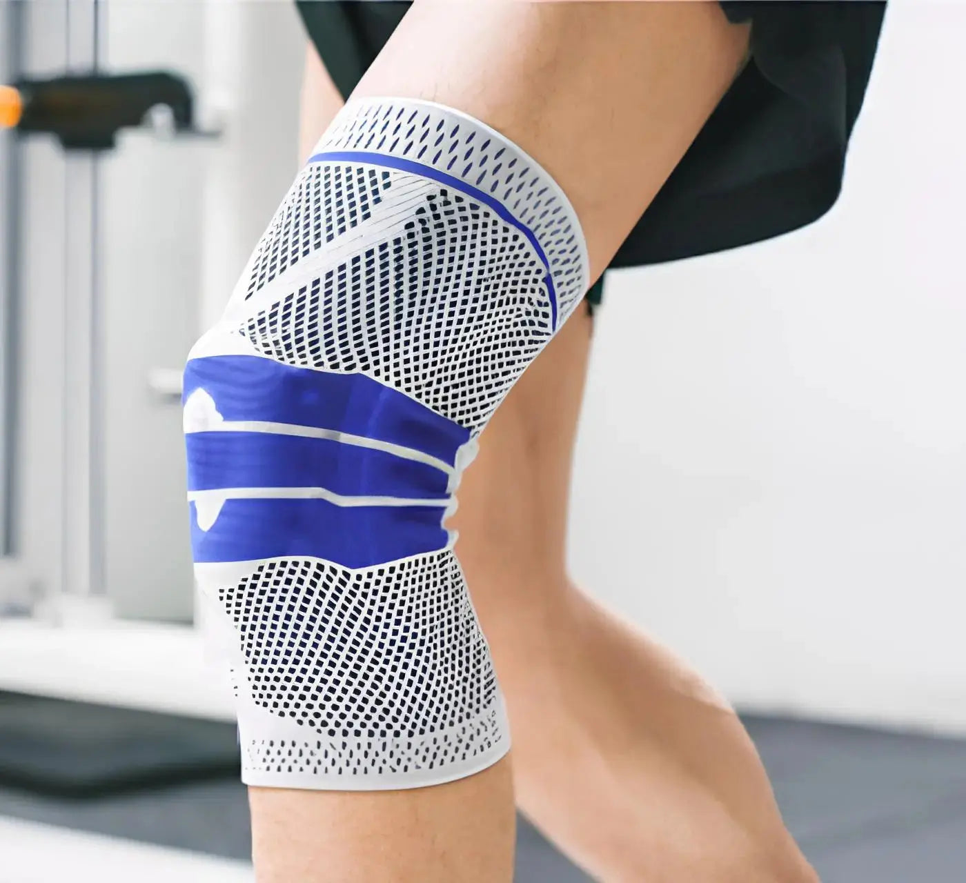 Compression Knee Brace with Anti-Slip Silicone - Knee Sleeve Stabilix