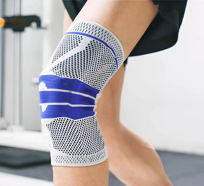 Compression Knee Brace with Anti-Slip Silicone - Knee Sleeve Stabilix