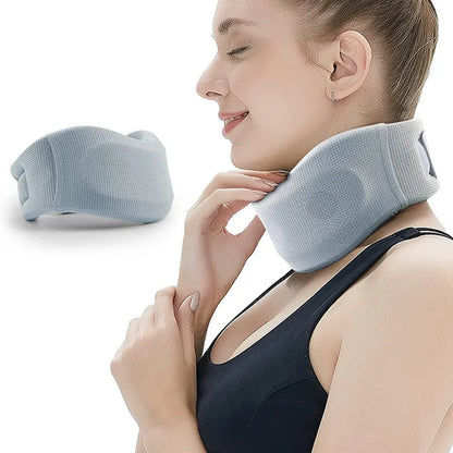 Adjustable Sponge Neck Brace Collar - Soft Cervical Support Stabilix