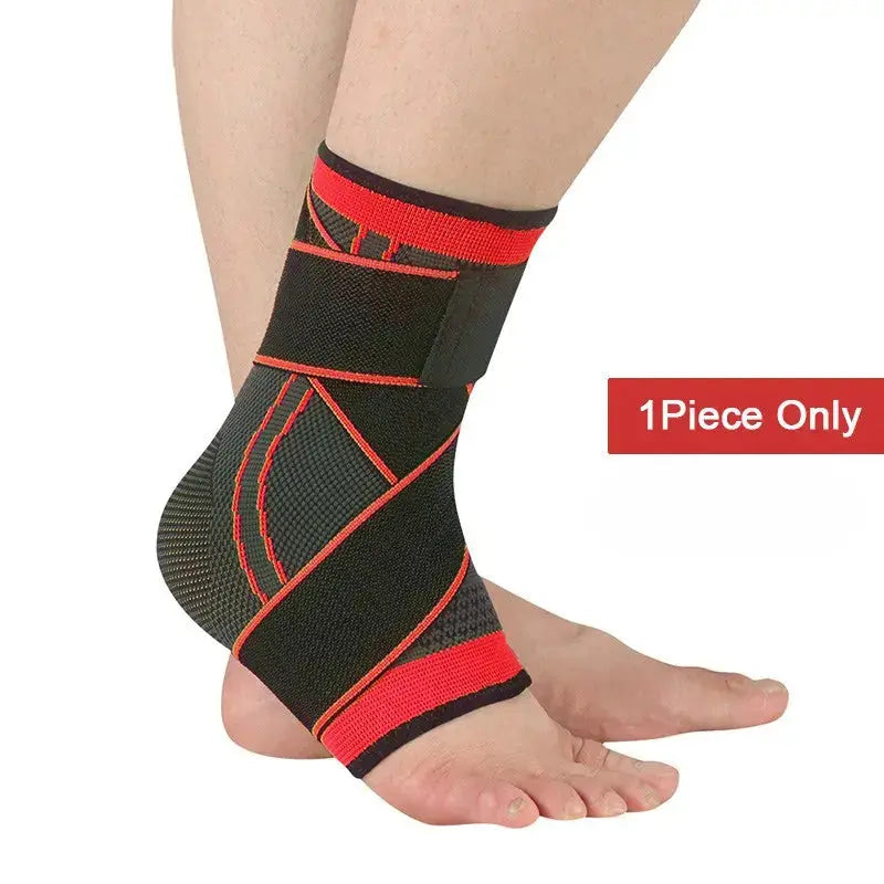 Breathable Nylon Ankle Brace - Compression Sleeve for Stability Stabilix