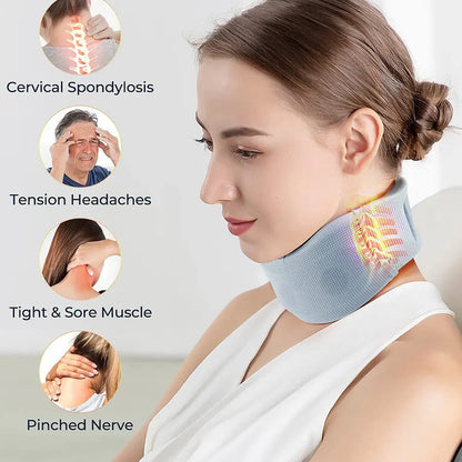 Adjustable Sponge Neck Brace Collar - Soft Cervical Support Stabilix
