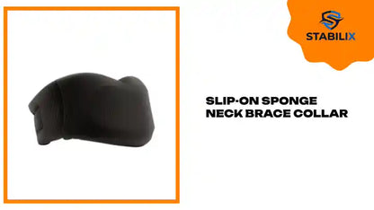 Adjustable Sponge Neck Brace Collar - Soft Cervical Support